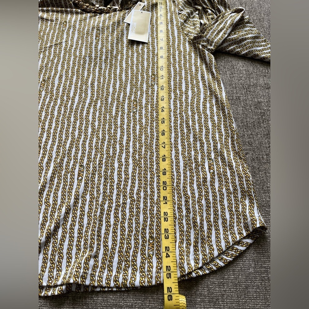 NWT Michael Kors Women’s Chain-Neck Top - Picture 13 of 13